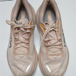 Hoka Bondi 8 Shoes in blush pink and Gray women’s size 12